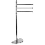 Gedy HI31-13 Free Standing Chrome Towel Stand